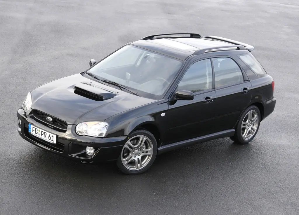 Subaru Impreza WRX (GGA) 2 поколение, рестайлинг, универсал (11.2002 - 05.2005)